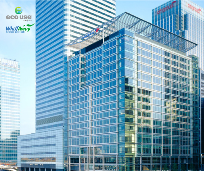Case study pisuary bezwodne EcoUse WhiffAway - CBRE & Bank of America